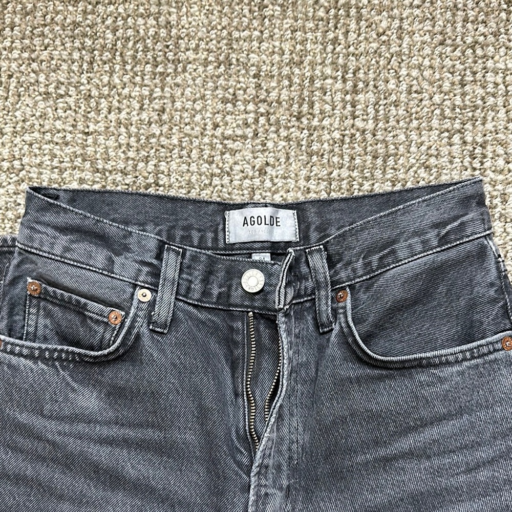 AGOLDE Charcoal Denim Jeans